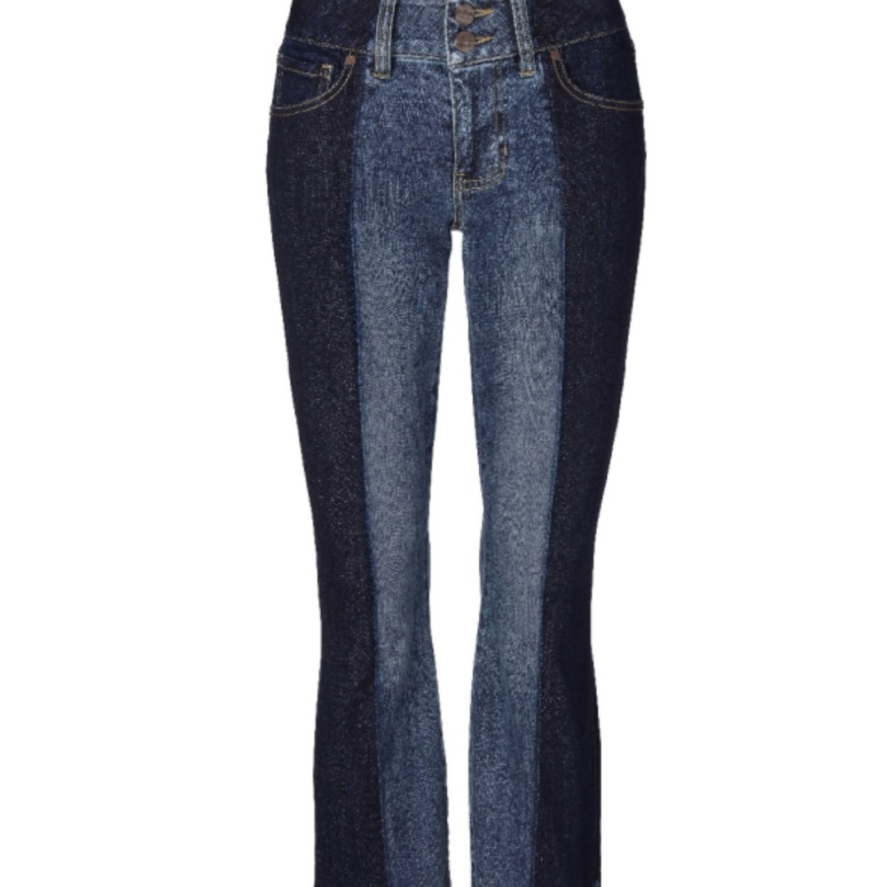 Cabi Hi-Low Crop Two-Tone
